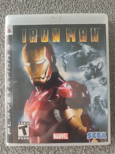 Iron Man PS3 - Seminovo! - Jogo Raro! - Jogo Homen De Ferro PlayStation 3