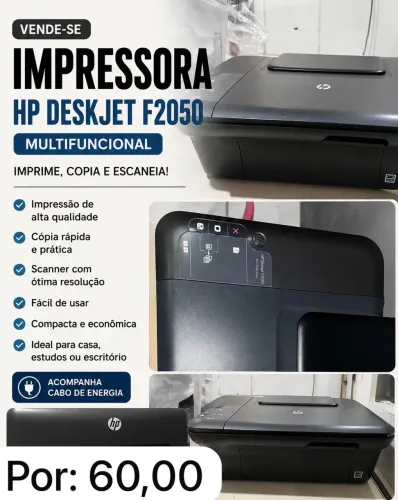 IMPRESSORA HP DESKJET F2050