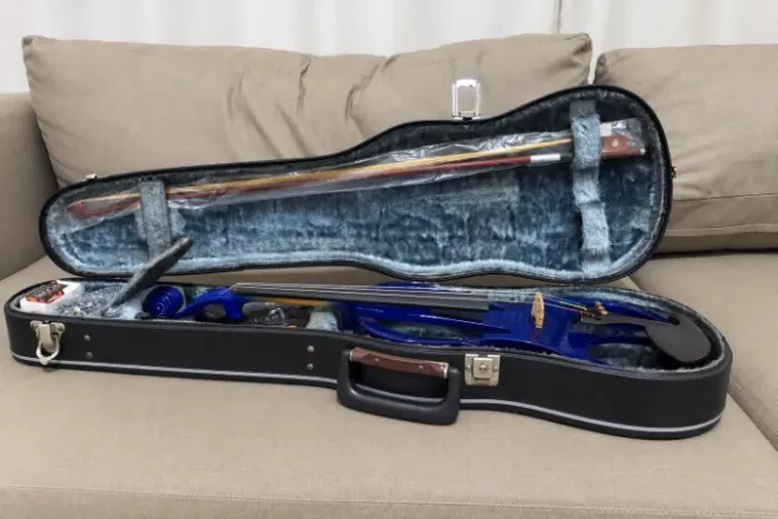 Violino Stagg Elétrico - EVN X-4/4 Metallic Deep Blue