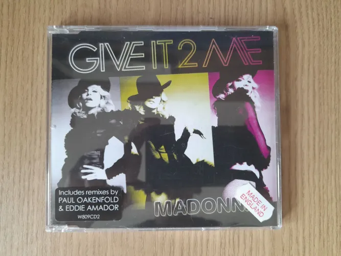 Madonna CD Single REMIXES Give It To Me Importado