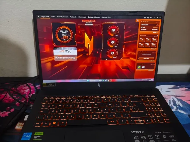 Notebook Gamer Acer Nitro V15 RTX4050 6gb i5 13 geração