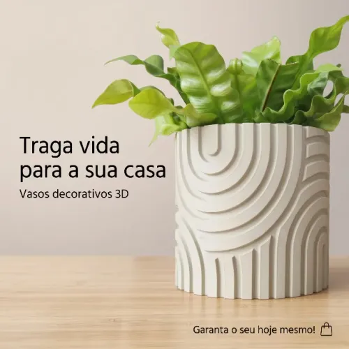Vaso Branco 5 litros