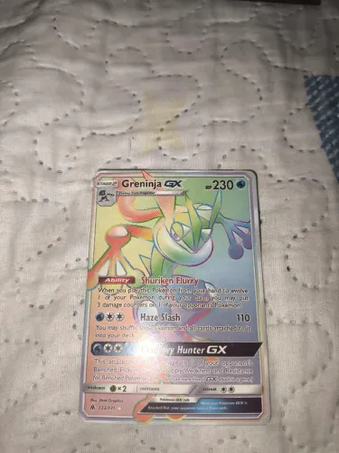 Cartão de pokémon Greninja