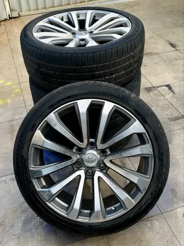 Rodas 22 pneu 265/40r22 Hilux 