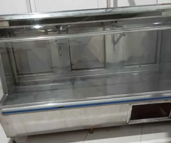 Expositor para açougue de inox 
