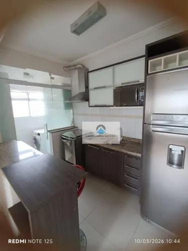 Apartamento com 2 dormitórios para alugar, 66 m² por R$ 3.600/mês - Loteamento Mogilar - M
