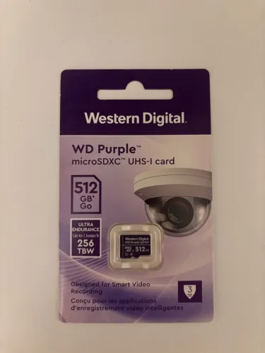 Cartão Micro SD 512 gb Western Digital - 3 unidades