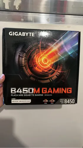Placa mãe B450m Gaming Gigabyte
