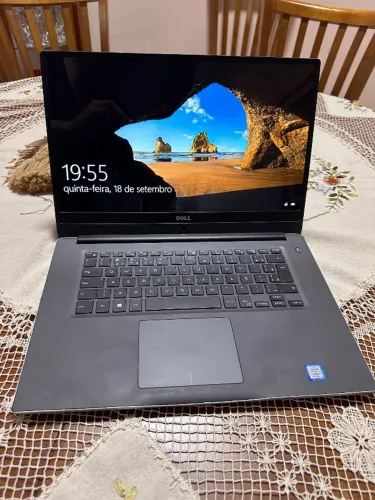 Notebook Dell i7, 8ª geração, 16 GB DDR4, HD 1 TB + SSD 128 GB