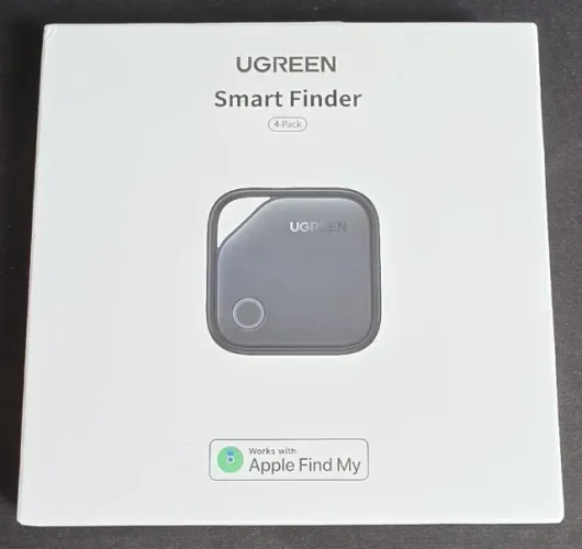Kit com 4 tags UGREEN Smart Finder CM816 Para IOS (Só funciona com Apple) Novo.