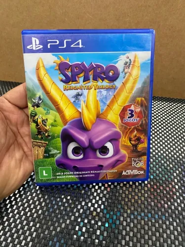 Jogo Spyro Reignited Trilogy, Ps4 Original (Semi-Novo)