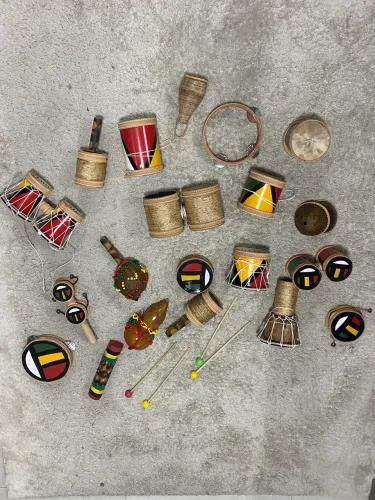 Percussao Bandinha Ritmica Ludico 20 Instrumentos Infantil