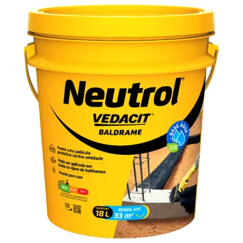 VEDACIT NEUTROL BALDRAME 18L - Fundação IMPERDIVEL