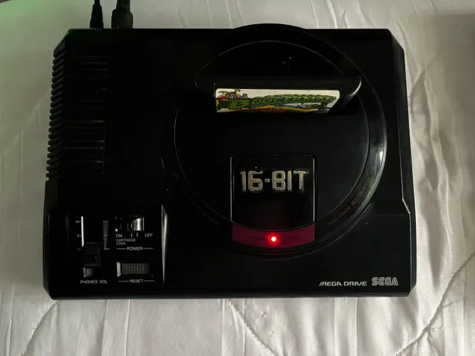 Mega drive 1 funcionando