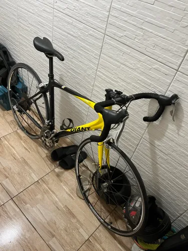 Bike de fibra de carbono