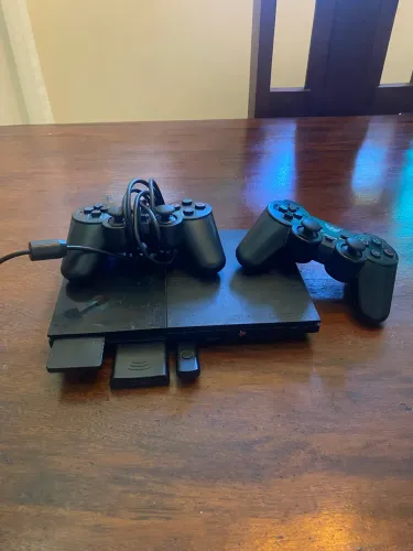 PlayStation 2 Slim SCPH-90006 Completo + 2 Controles + HDMI + Memory Card