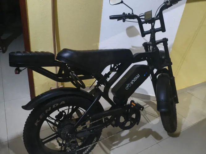 Bicicleta Elétrica V20 PRO BREAKE 750w. Super nova.