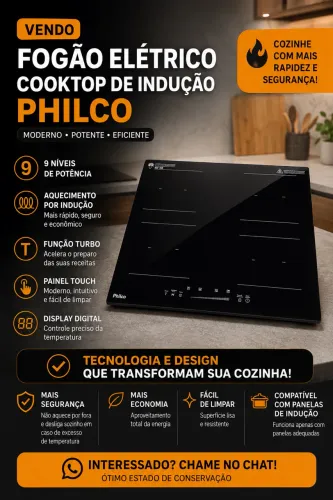 Fogão Cooktop indução 