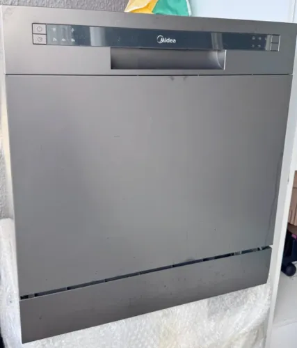 Lava-Louças Midea 8 Serviços Cinza | Excelente Estado | Funcionando Perfeitamente
