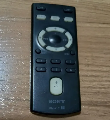 CONTROLE SONY RM-X151 FUNCIONANDO