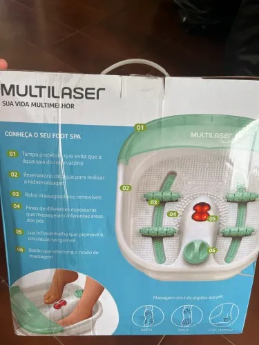 Spa para os pés Multilaser 