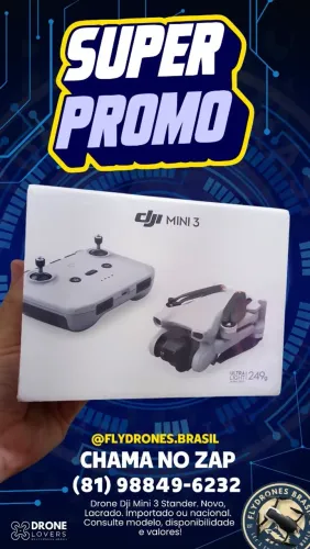Dji Mini 3 Stander! Novo! 