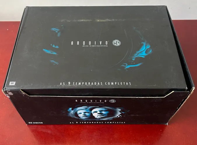 Box DVD ARQUIVO X série completa