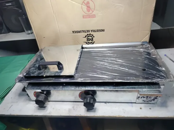 Chapa a gás 60x30 de aço galvanizado