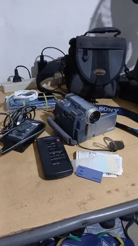 Câmera filmadora Sony 