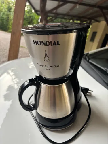 Cafeteira Mondial Dolci Arome inox 15 xícaras