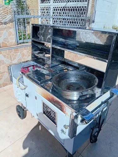 Carrinho para frituras