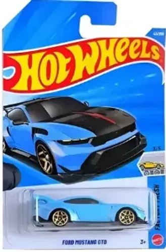 Carrinho Hot Wheels Ford Mustang Gtd Azul