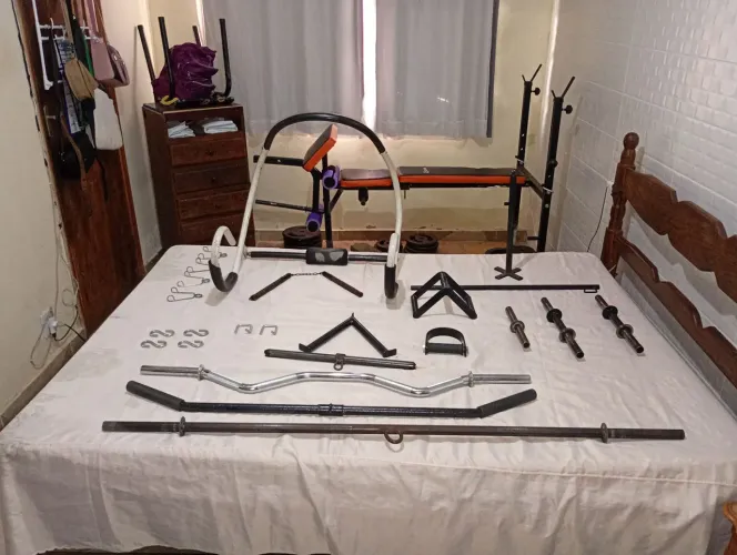 Material para musculação
