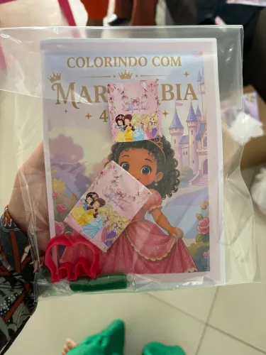 Lembrancinha Livrinho de colorir Personalizado