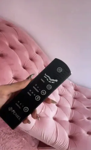 Maca com massageador.