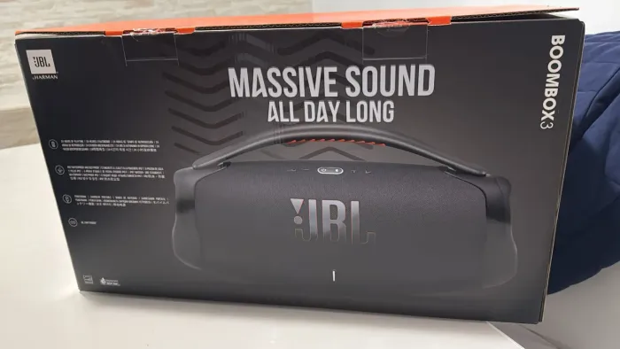 JBL Boombox 3 preta nova, zera na caixa  $1.650 