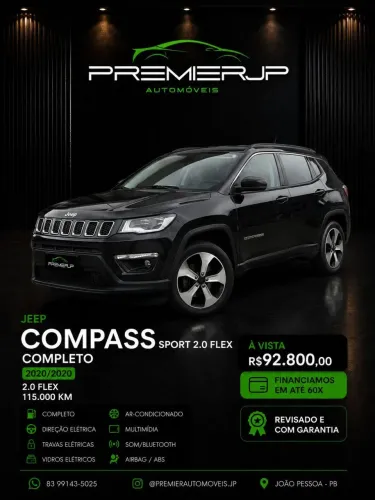 Jeep Compass Sport 2.0 16V 156cv 5P 2020