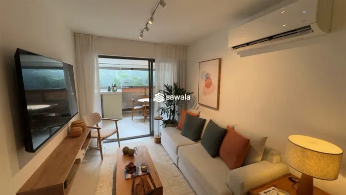 Apartamento 3 Quartos com Suíte no LAR 233 Laranjeiras | 116 m² e Varanda com Cortina de V