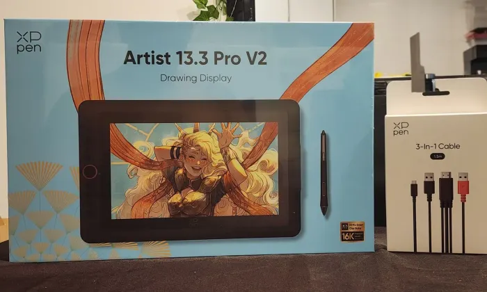 Mesa digitalizadora Xp pen Artist 13.3 Pro v2 1080p- lacrada