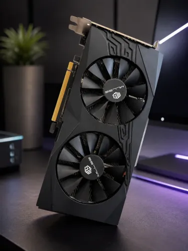 Placa de Vídeo RX 580 8GB MLLSE Dual Fan - Ótimo Estado