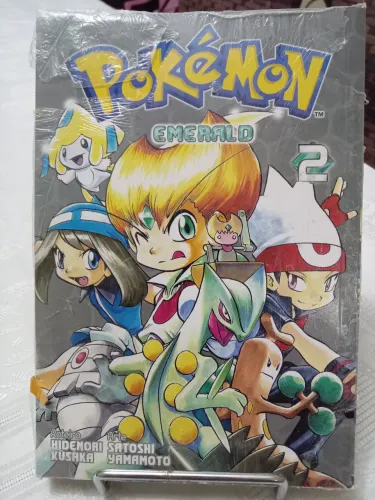 Mangá Pokémon Emerald volume 2 lacrado panini comics 