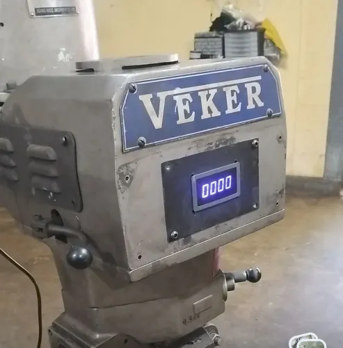 Automação cabeçote fresadora