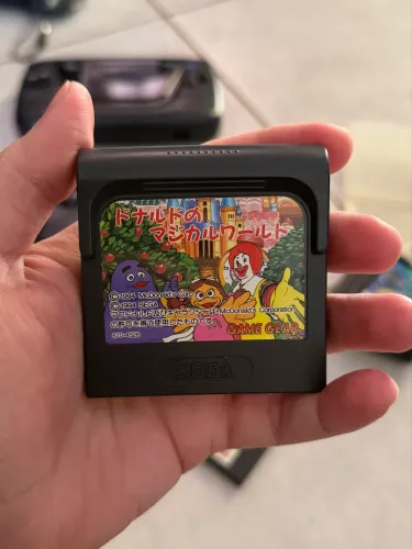 Sega Game Gear Donald No Magic World Goo Unico No Br