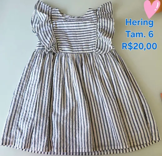 Lote de vestido infantil - Hering