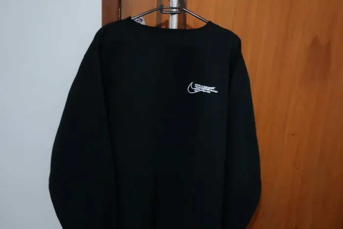 Moletom Preto Nike x Off White *estampa nas costas