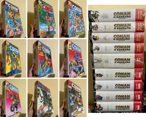 Conan Omnibus panini completo 1 ao 9 lacrados