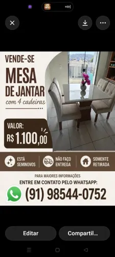 Mesa de jantar