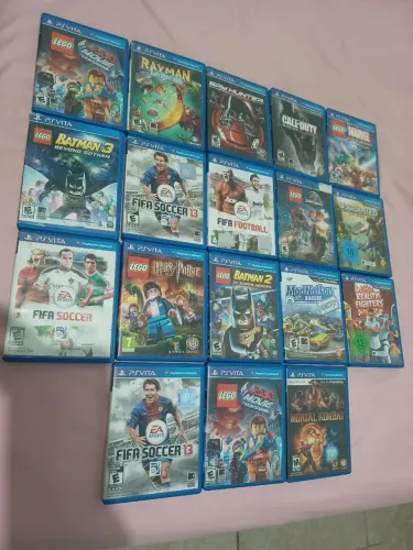 Jogos físicos originais e com caixa para psvita