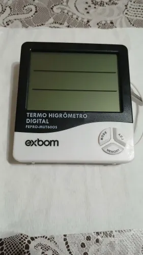 Termo Higrômetro Digital Exbom