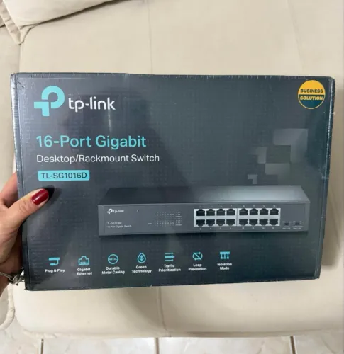 Switch Tp-Link 16p Tl-sg1016d (Lacrado)